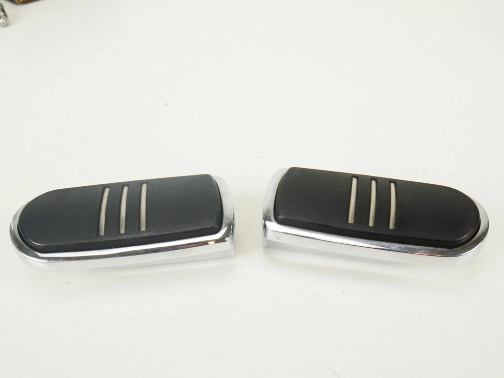 Genuine Harley OEM Touring Streamliner Chrome Passenger Foot Pegs for Harley
