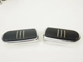 Genuine Harley OEM Touring Streamliner Chrome Passenger Foot Pegs for Harley