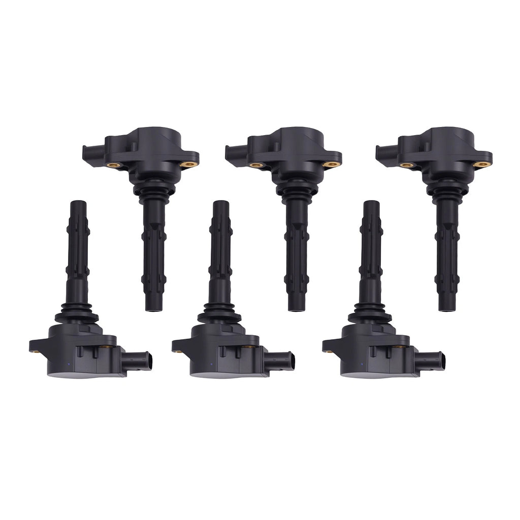 Set of 6 Ignition Coils for Mercedes Benz C230 C250 C280 C300 C350 (2006–2012)