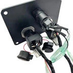 Top Twin Dual Key Switch Assembly for Yamaha (6K1-82570-08, 6K1-82570-13-00)