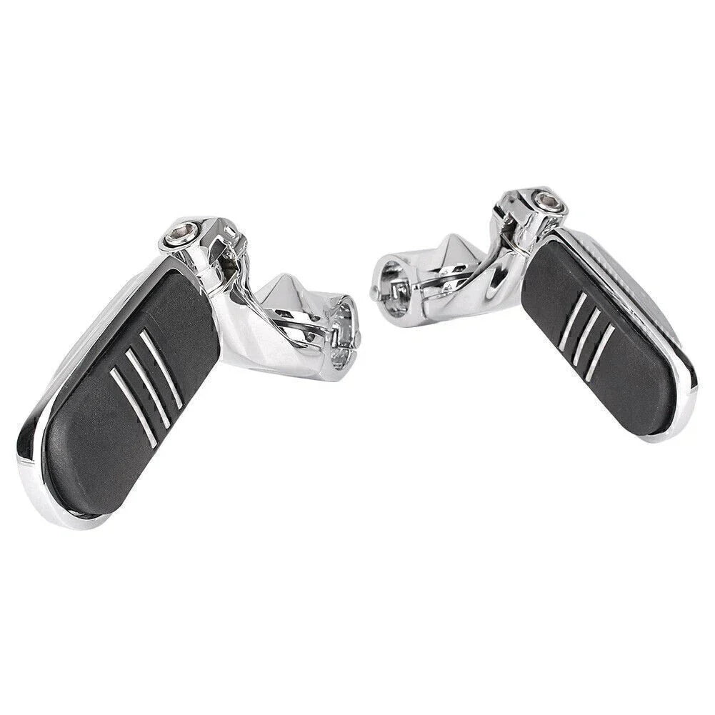 1-1/4" Adjustable Engine Guard Highway Foot Pegs for Harley