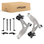 8x Front Lower Control Arms Tie Rods for Ford Focus C-Max (2012–2018)