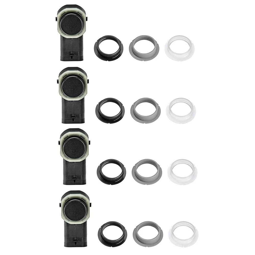 Set of 4 Rear Parking Aid Sensors for Audi A4 R8, Volvo S80 XC70, VW Golf