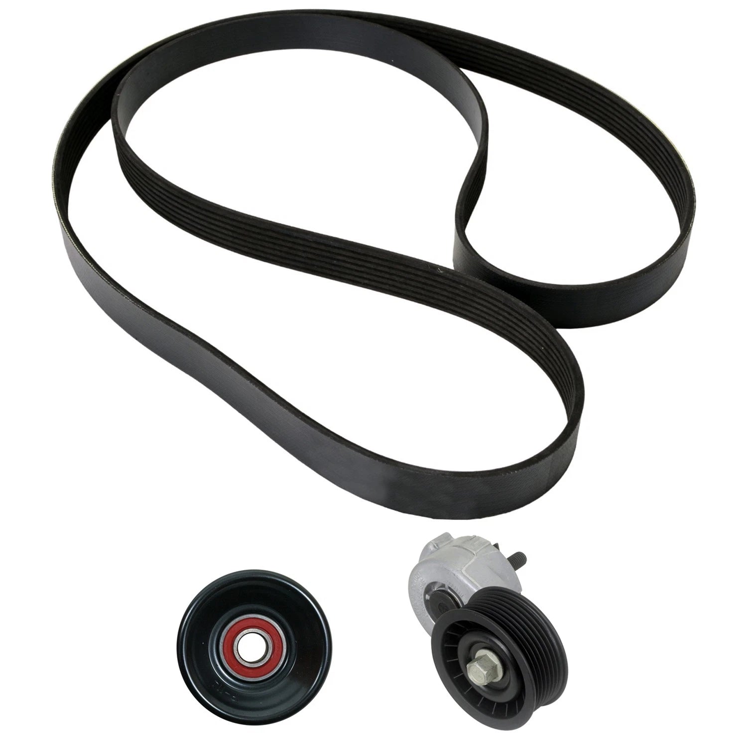 Drive Belt Idler Pulley Tensioner Kit for Dodge D150 Dakota Durango (1990–2004)