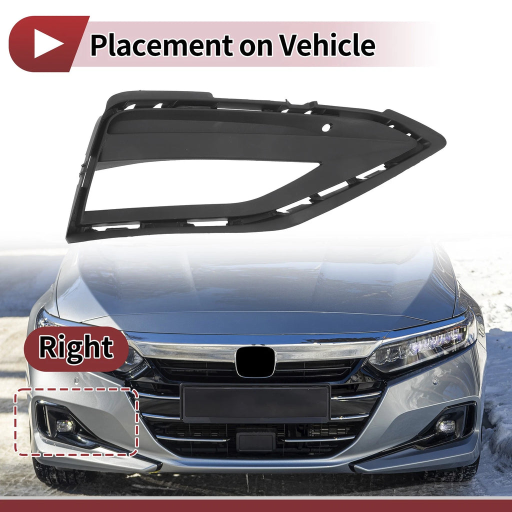 1 Pc Fog Light Grill for Volkswagen Jetta (2019–2020) No. 17A853666A
