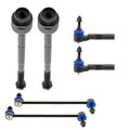 Set of 4 Mevotech Supreme Tie Rod Ends & Sway Bar Links for Malibu G6 (2004–2010)