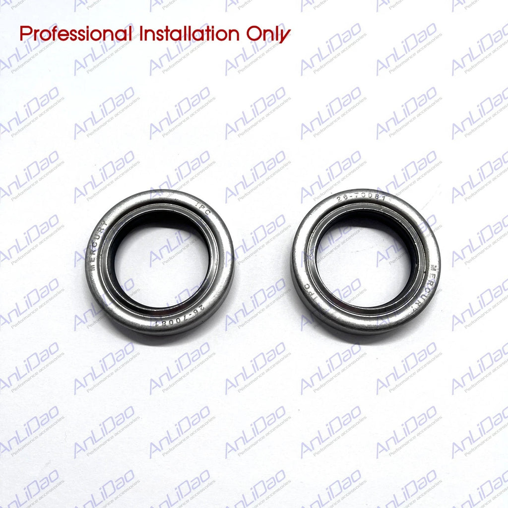 2Pcs Outer Propshaft Oil Seal for Mercury Outboard 65HP-200HP (3Cyl V6) 26-70081