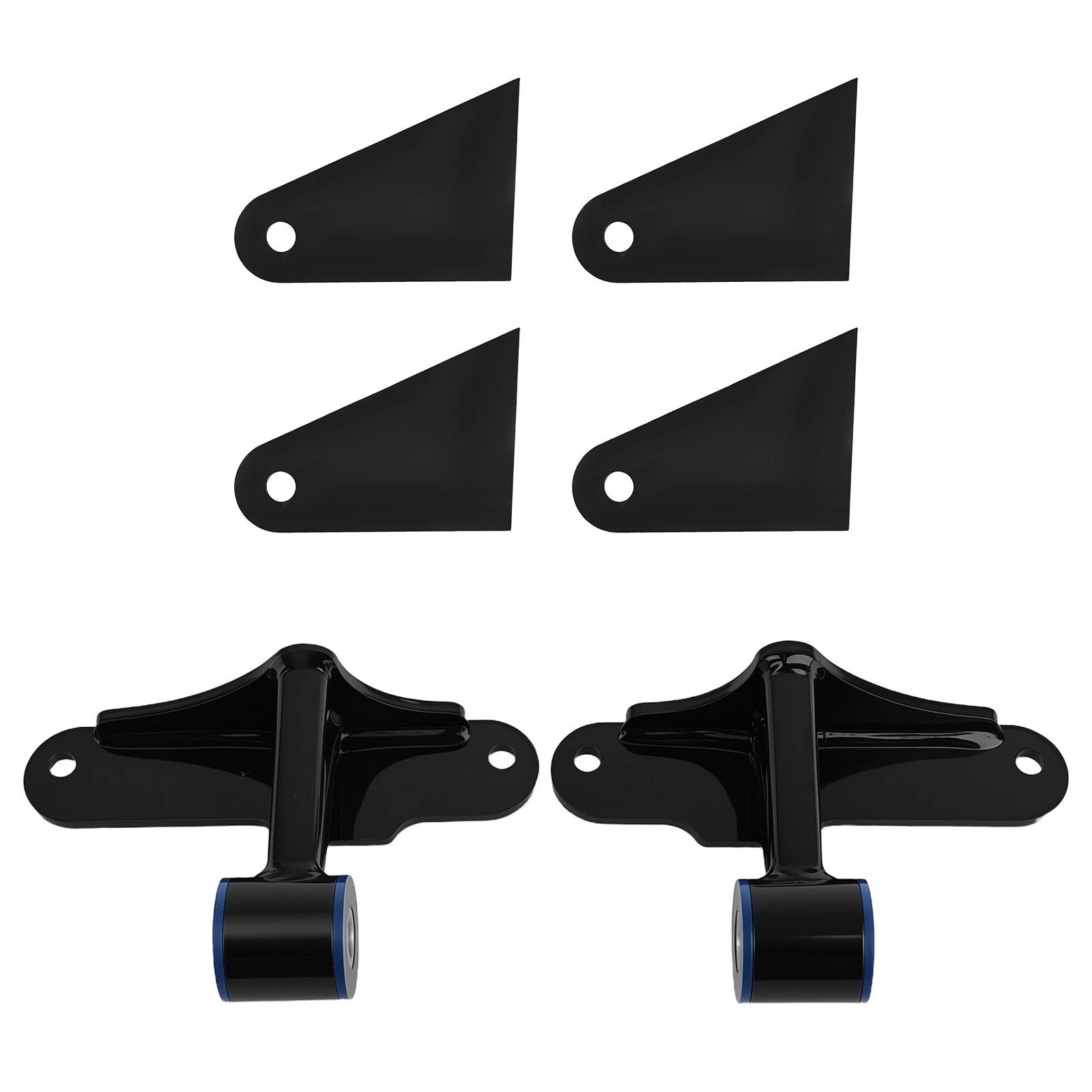 Pair Front Engine Swap Motor Mounts for Ford SBF Small Block V8 (1962–1996)