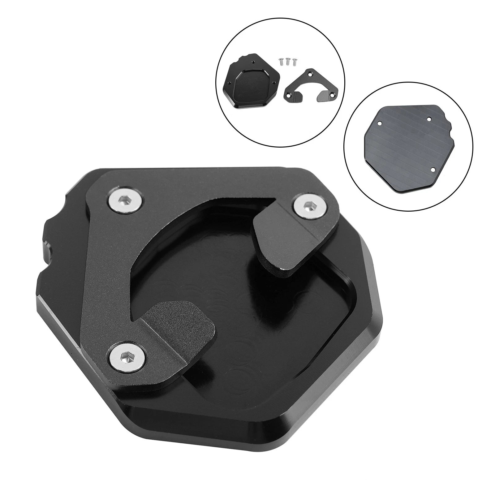 Kickstand Enlarged Plate Pad for Yamaha Tenere 700 (2019–2023)