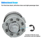 Front Door Lock Cylinder Tumbler w/ Key 7C3Z1521990A for Ford Lincoln (2007–2010)