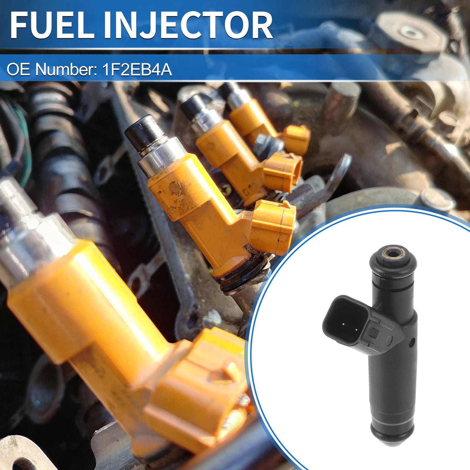 1 Pc Fuel Injector for Ford Windstar 3.8L V6 (1999–2003) No.1F2EB4A