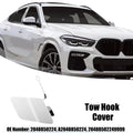 Tow Hook Eye Hole Cover for Mercedes Benz X204 GLK250 (2009–2015) White
