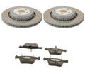 Rear Disc Rotors & Textar Pads Brake Kit for Mercedes Benz C216 W221 (2007–2015)