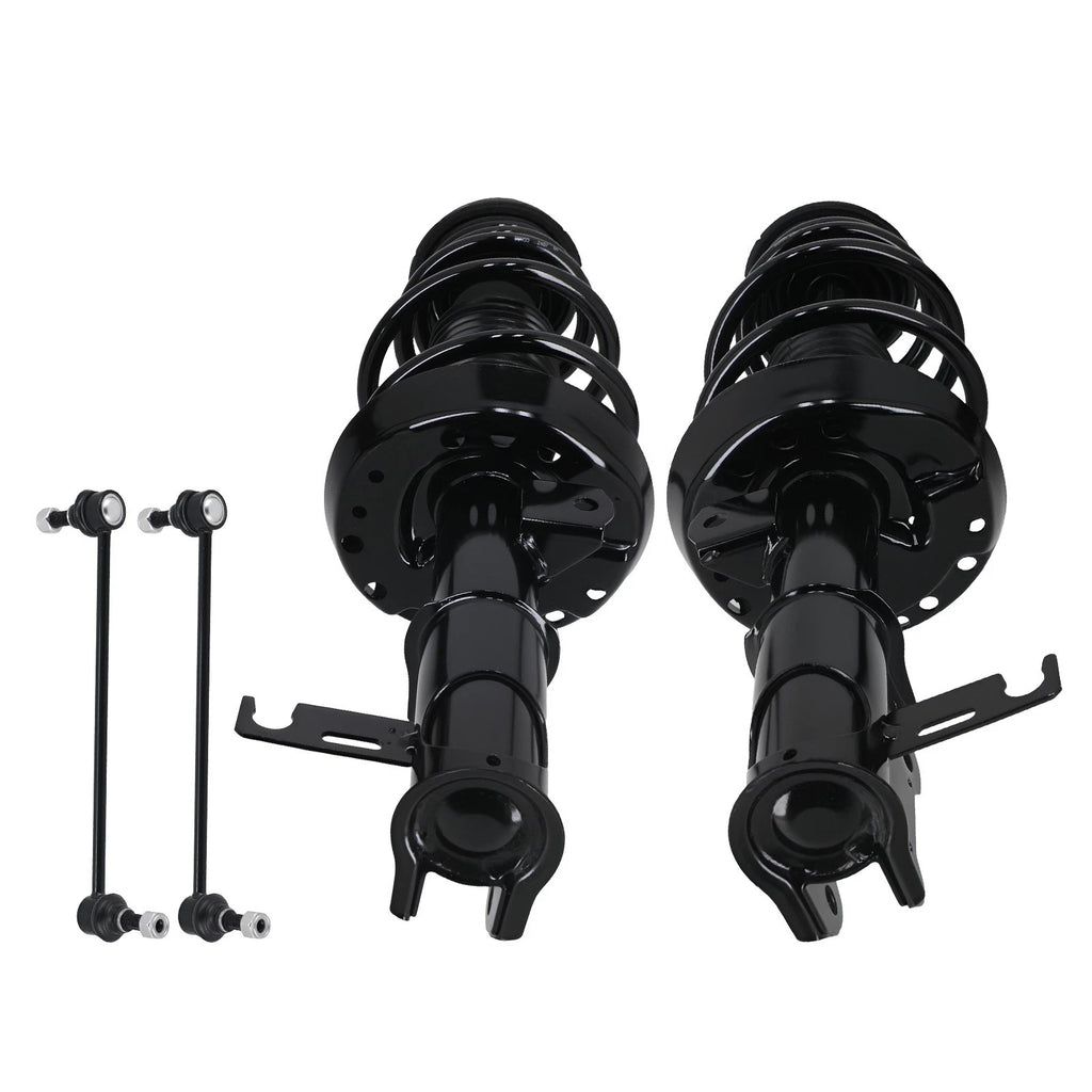 Set of 4 Front Struts w/ Spring Sway Bars for Buick Verano (2012–2017)