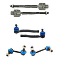Set of 4 Mevotech Supreme Tie Rod Ends & Sway Bar Links for CX-9 (2007–2015)