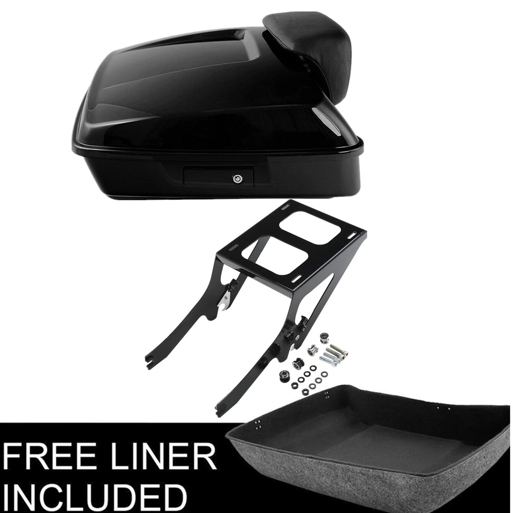 Chopped Trunk Mount Rack for Harley Heritage Classic Deluxe FLDE (2018–2023)