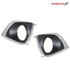 Set of 2 Fog Light Lamp Covers for Toyota Venza (2013–2016) Chrome
