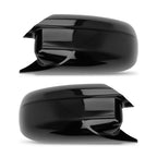 Set of 2 Mirror Covers for Dodge Charger Chrysler 300 (2011–2023) Black ABS