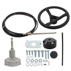 Boat Rotary Steering System for Outboard Motor (10-17 Ft)