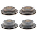 ACDelco Silver Brake Kit Disc Rotors Set of 2 for Silverado Sierra (355mm/360mm)
