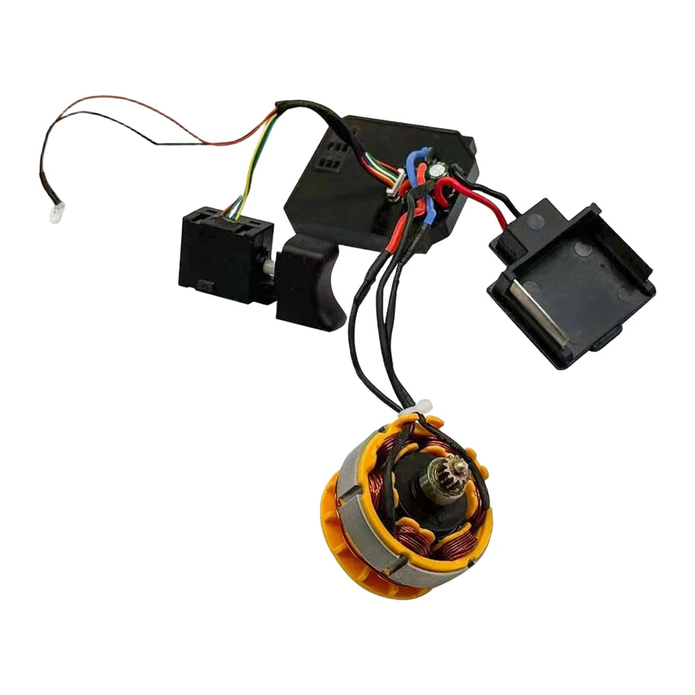 Brushless 21V Drill Motor Assembly 13 Tooth Gear LED for