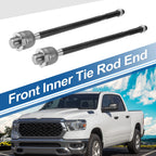 2X Front Inner Tie Rod End Links for Dodge Ram 1500 (2006–2012)