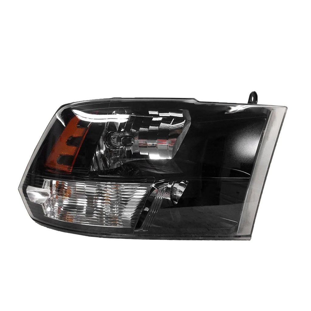 Replacement Passenger Side Halogen Headlight Assembly w Black Bezel for Toyota (2000–2010)