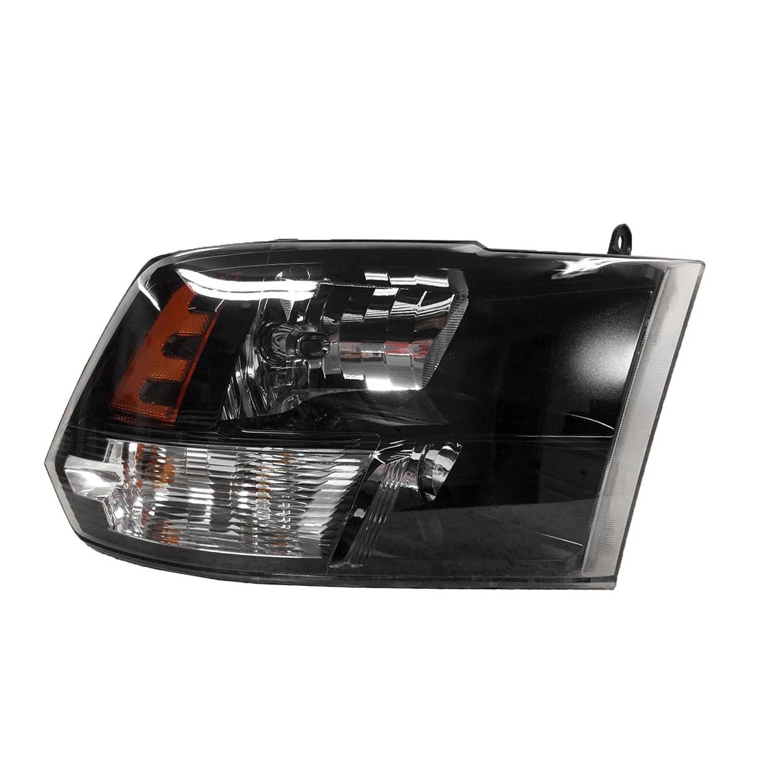 Replacement Passenger Side Halogen Headlight Assembly w Black Bezel for Toyota (2000–2010)