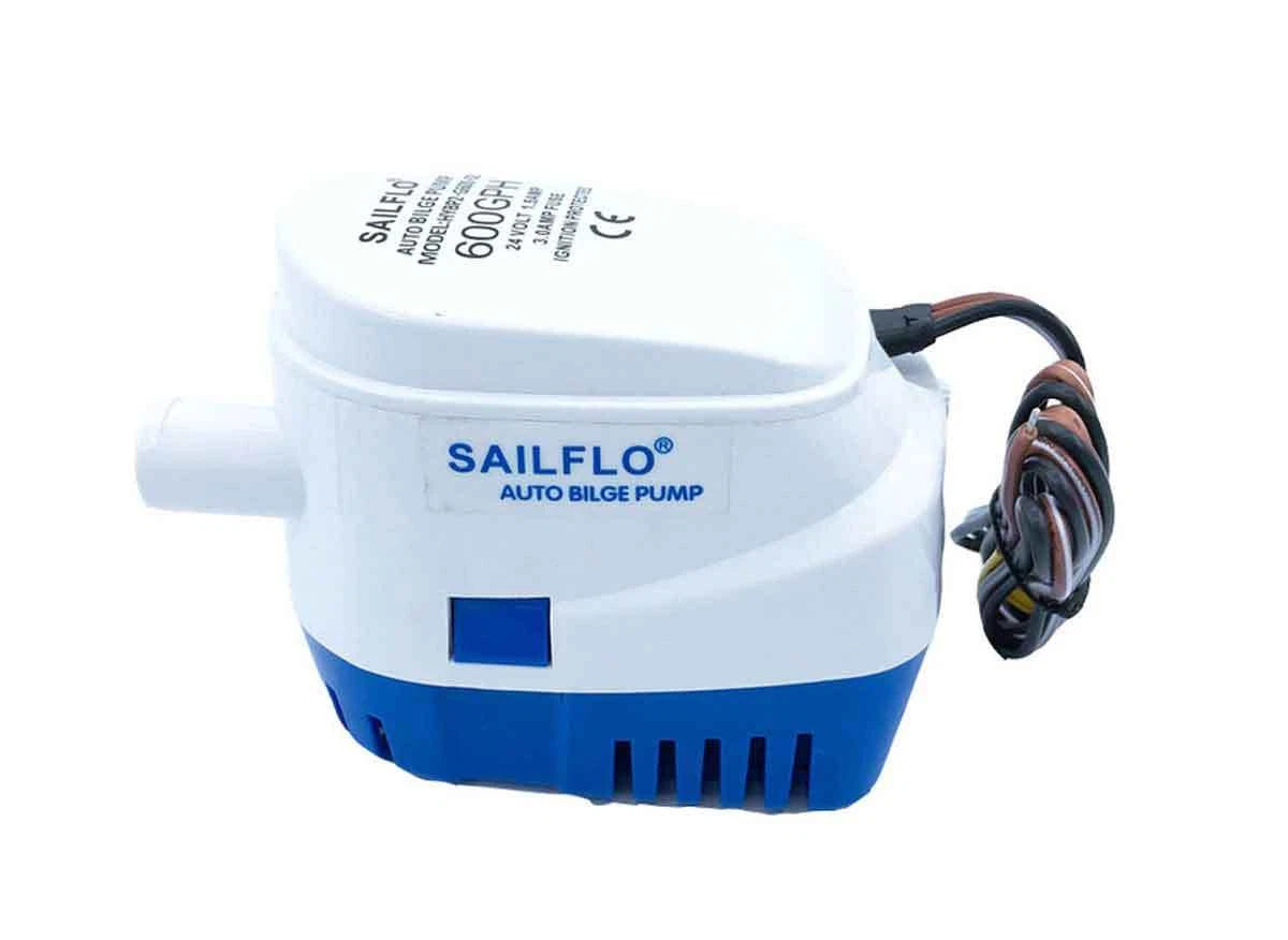 WSM Automatic Bilge Pump 600 GPH for Boat (1000-BP600A)