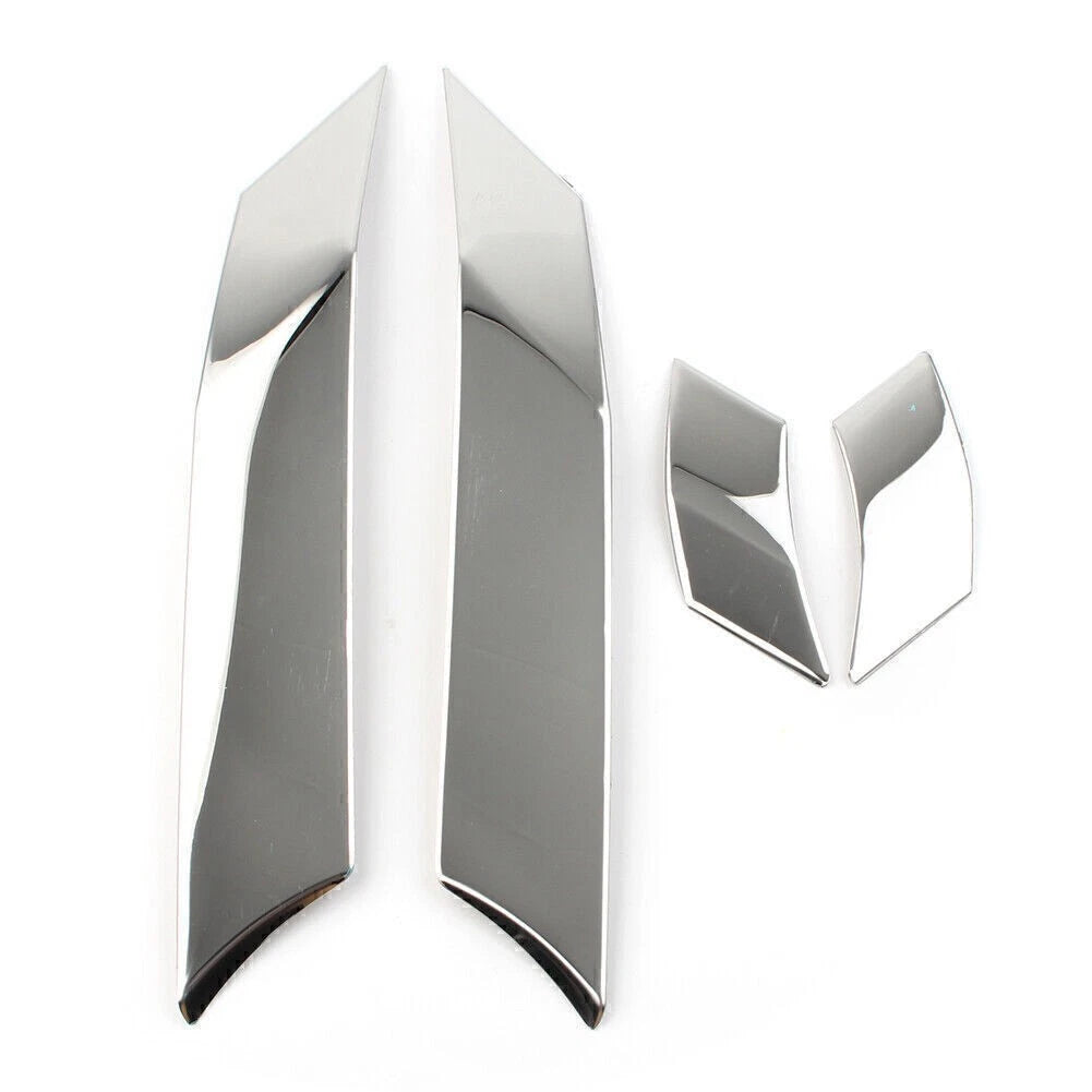 Chrome Door Window A C Pillar Post Molding Cover for Toyota Rav4 (2019–2021)