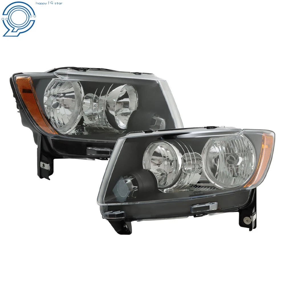 Headlight Assembly Set for Jeep Grand Cherokee (2011-2013) Halogen