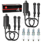 Ignition Coil Pack & Spark Plug for HONDA V65 Magna 1100 VF1100C (1983–1986)