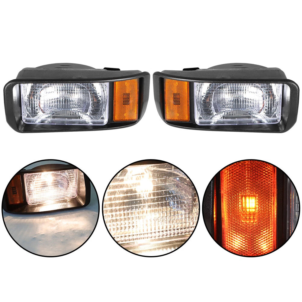 Set of 2 Headlights for Club Car DS (1993âPresent)