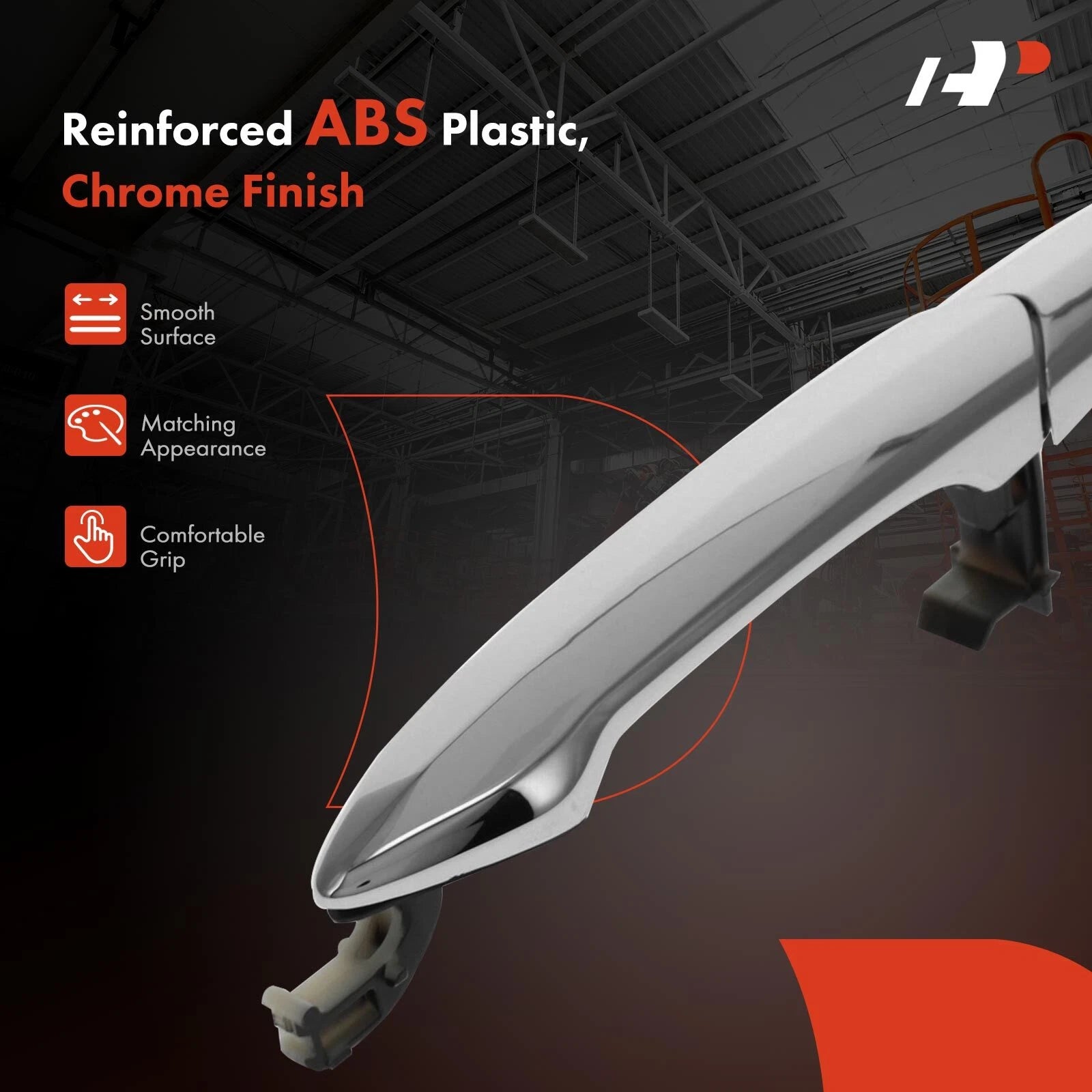 Chrome Exterior Door Handle for Chevrolet Spark (2016-2021)