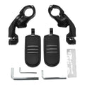 1-1/4" Black Short Angled Pegstreamliner Foot Peg for Harley