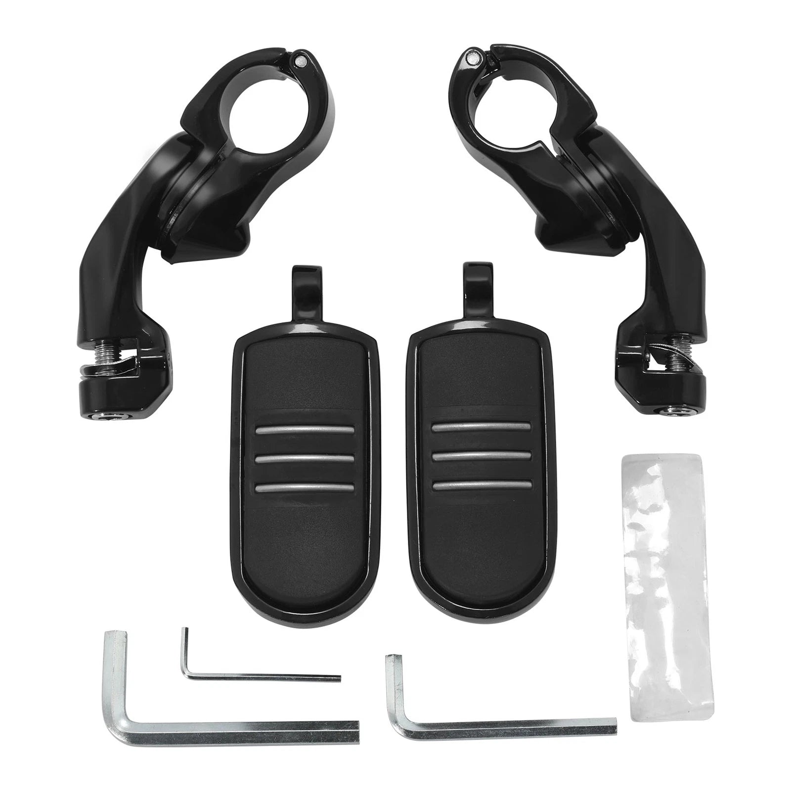 1-1/4" Black Short Angled Pegstreamliner Foot Peg for Harley