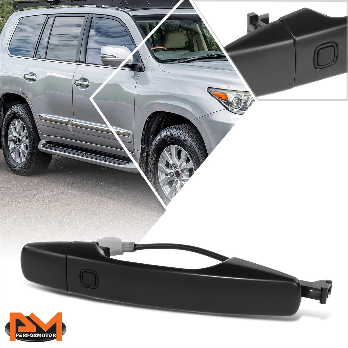 Rear Right Exterior Outer Door Handle for LX570/Land Cruiser (2008–2015)
