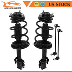 Front Struts Set of 2 for Toyota Sienna (2011–2014) w/Coil Spring & Sway Bar Links
