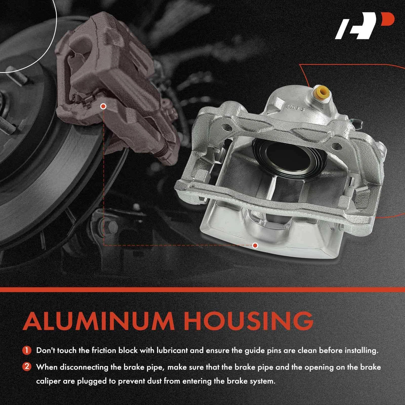 Front Brake Caliper & Ceramic Pad for Benz W204 C-Class (2007-2014)