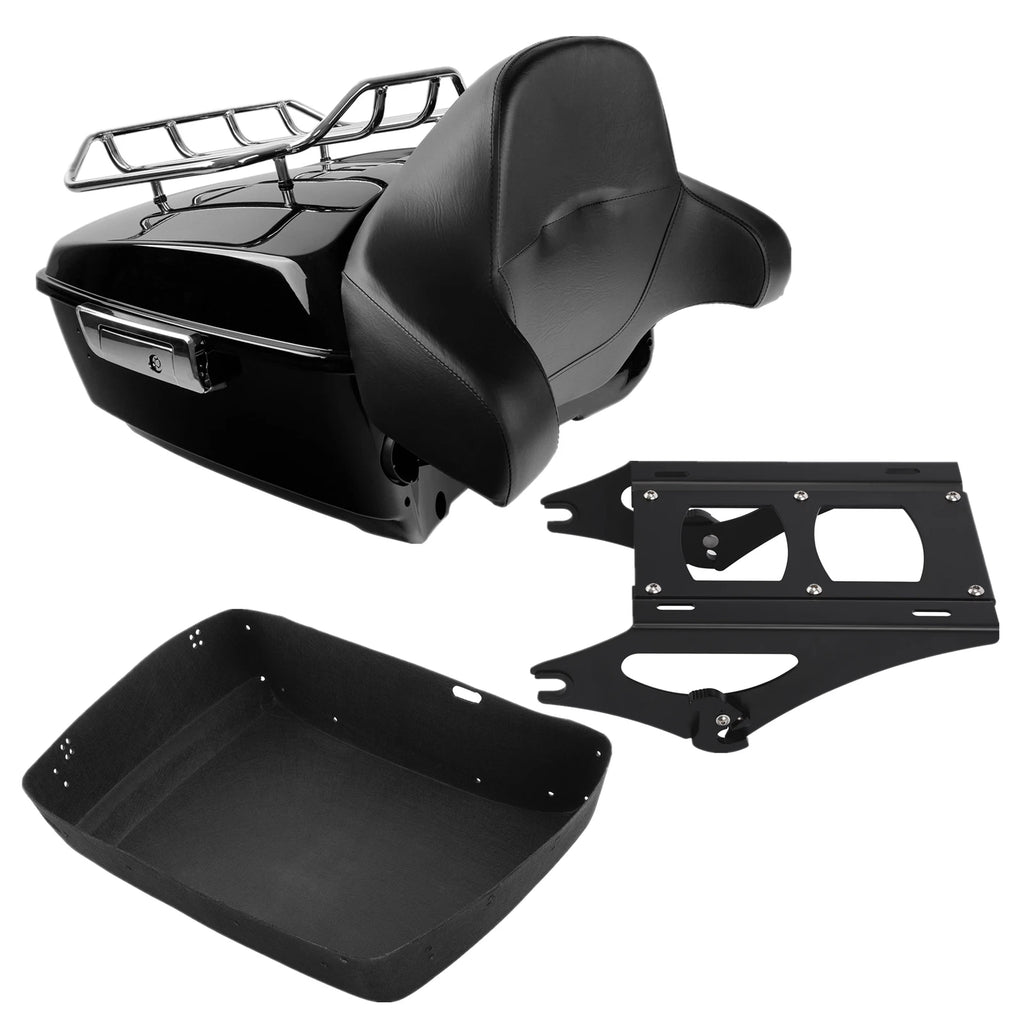 Trunk Pad Mount Rack for Harley Touring Electra Road Glide King (2014–2023)