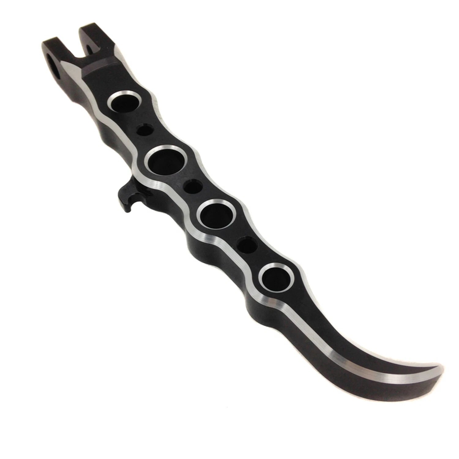 4X Kickstands for BMW S1000R HP4 (2009–2014) - Billet, Black, 4 Holes