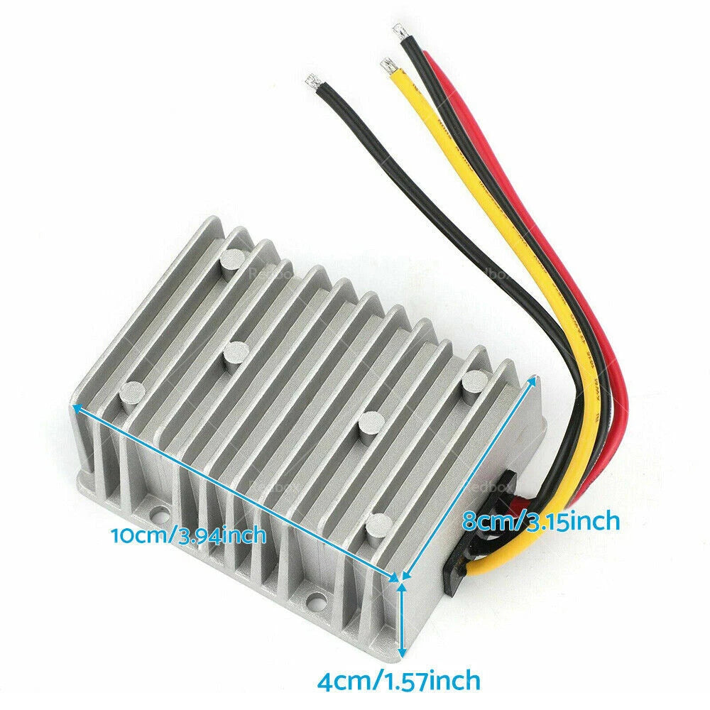 DC/DC Power Converter Regulator 8V-40V 25A 345W Waterproof for Automotive