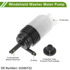 Windshield Washer Pump w/Grommet for Buick Enclave (2008–2016) No. 10386722