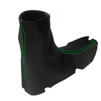 Manual Shift & E Brake Boot for Dodge Viper (2003–2006) Carbon Green Stitch