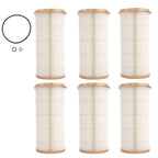 Set of 6 Fuel Filters for Caterpillar 1000FG Generator Sets (3406C, 3412)