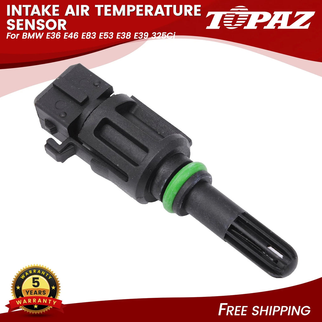 Intake Air Temperature Sensor for BMW E36 E46 E83 E53 E38 E39 (1992–2006)