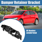 Left Driver Side Bumper Bracket No. 5C6807183A for Volkswagen Jetta (2015–2018)