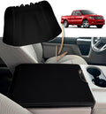 Carbon Fiber Console Lid Jump Seat Cover for Ford F150 (2004–2008)