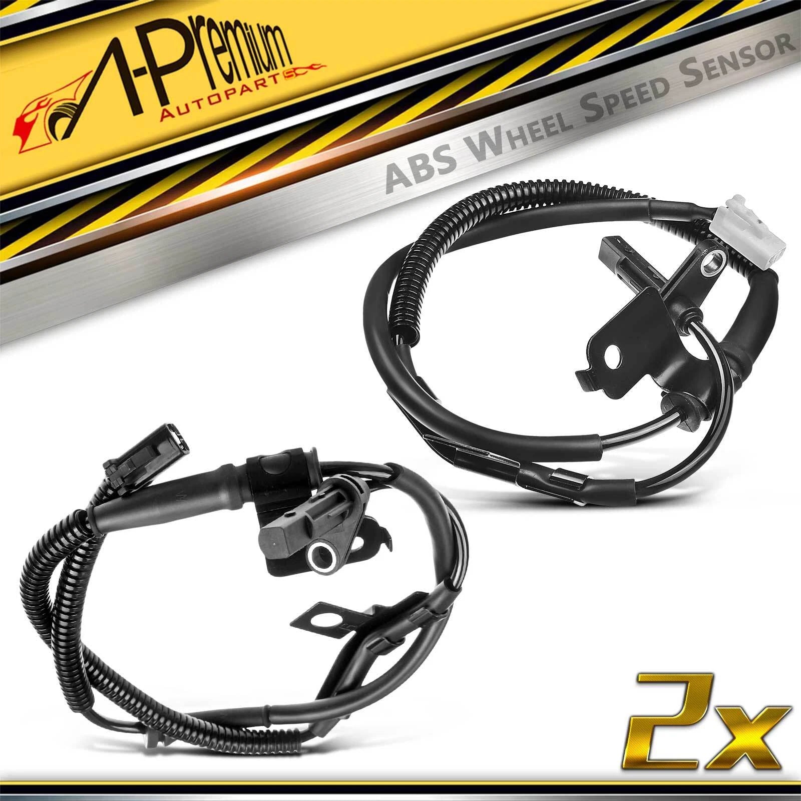 2X Front ABS Wheel Speed Sensor for Kia Sorento (2007–2009)