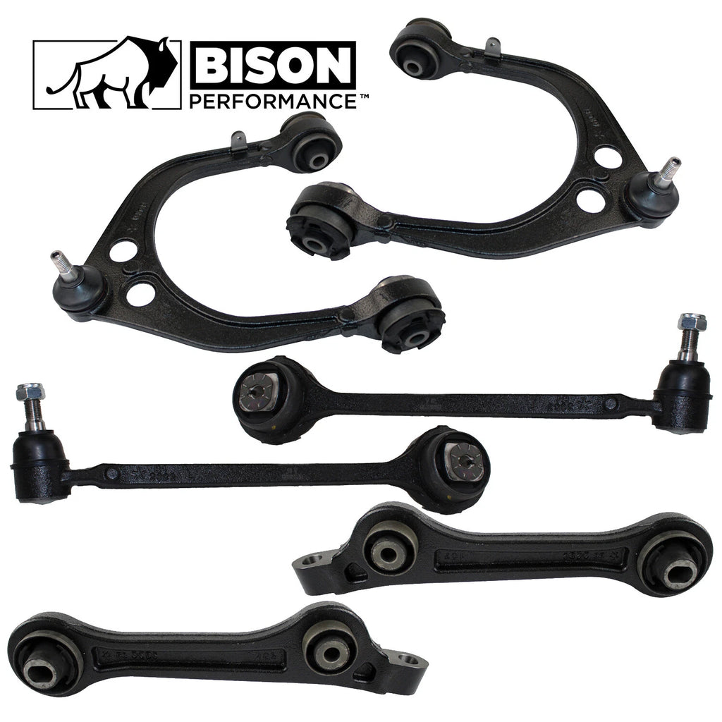 6pc Control Arms Kit for Dodge Challenger RWD (2015–2023)